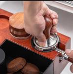 Restaurant Coffee Tools Multifunctional Wooden Knock Box with Stainless Steel