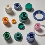 Custom Temperature Resistance Silicone Moulding Parts For Industrial 15-95 Shore