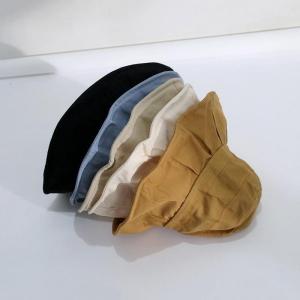 China 2022 Literary Big Brim Sunscreen Fisherman Hat Fashion Trend Bucket Hat For Women on sale