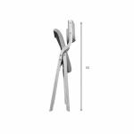 Folding Solid Wood Stackable Restaurant Chairs Backrest Creative Leisure