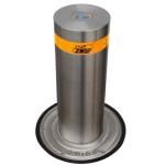 600mm Height Removable Street Bollards 131mm Diameter 4mm Thickness