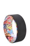 Colourful PC Alloy Yoga Wheel Sweat Resistant High Flexibility Closed Cell TPE