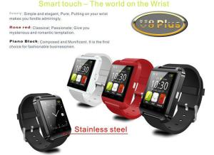 Wholesale Bluetooth 4.0 Android IOS support u8 plus smart watch , waterproof smart watch phone from china suppliers