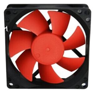 Wholesale Brushless 8025 Computer Cabinet Cooling Fan Two Ball Bearing 80x80x25mm 12V 24V 48V from china suppliers