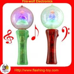 Customized Logo 3 leds flashing Traditional Christmas Decorations for children