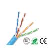Buy cheap RoHS CE ISO Cat5e UTP Cable Standard Network PE Insulation Blue from wholesalers