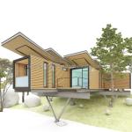 20 FT Modern Design Prefabricated Hanging House Steel Sandwich Panel Container