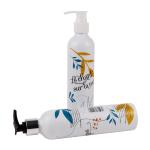 106mm Height 1.7oz Aluminum Cosmetic Bottles Shampoo Shower Gel Pump Bottle