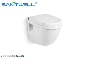 Wholesale CE Certificate Ceramic Wall Hung Toilet Power Flush P Trap Wc Close Coupled from china suppliers