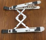 4mm Punch stamping Adjustable Tabletop Laptop Stand metal laptop riser