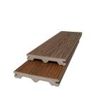 140*25mm/140*20mm Aesthetically Pleasing Arch PVC Solid Decking for Gardens