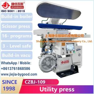 Wholesale Laundry Steam Press utility SS buck pressing machine equipment touch-screen from china suppliers