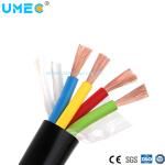 300/500V Copper Conductor PVC Insulated Sheath Electrical Cable 20AWG 24AWG