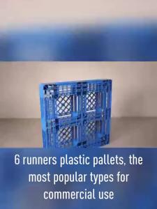 Wholesale 1200x1100 plastic pallet for stacking 6 runners Plastic Pallet for cold storage from china suppliers