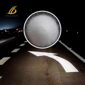 Wholesale Reflective Paint Glass Beads Transparent Glass Microbeads Free Sample from china suppliers