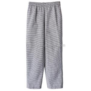 Wholesale Back And White Trousers Modern Fit Unisex Twill Checks Chef Works Pants from china suppliers