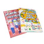 OEM A5 Hardcover Custom Notebook Printing 142mmx210mm Size
