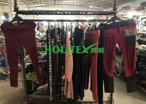 Wholesale Colorful Used Winter Clothes A70-W-LCP Second Hand Skinny Pants For Ladies from china suppliers
