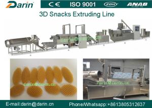Wholesale 3D Snack Pellet Machinery / Single Screw Snack Extruder Machine for 3D Pellets from china suppliers