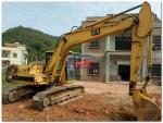 Construction E120B Excavator Original Used Excavator Yellow Color