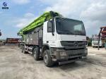 2017 Zoomlion Concrete Pump Truck Used 56m 4 Axle ZLJ5440THBK 56X-6RZ constructi