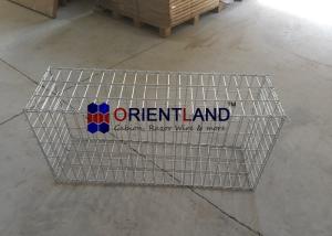 Wholesale 50×100mm Welded Galvanized Gabion Baskets Garden Border Walls Rectangular Hole from china suppliers