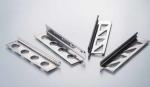 Inside Corner Stainless Steel Metal Bullnose Border Edge Trim 2.5m