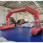 Commercial Airtight Inflatable Finish Line Arch Inflatable Balloon Arches PVC
