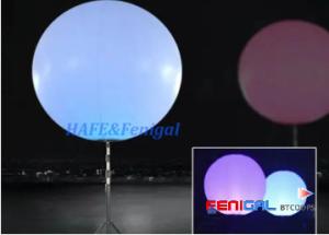 Wholesale Wedding and Party Inflatable RGB LED event lighting balloon with Tripod Stand from china suppliers