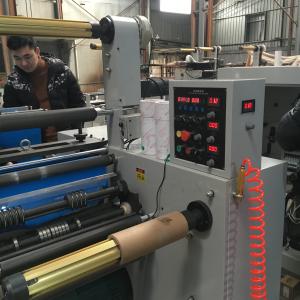 Wholesale Narrow Label Paper Roll Slitter Approved by CE (Horizontal Style) 320fq-Tr Turret Rewinder Price Label Slitter Rewinder from china suppliers