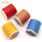 70m High Tension Polyester Thread for Leather Sewing 0.6mm Yarn Count Cored