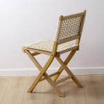 Wedding Reception and Event Hotel Furniture Solid Wood Folding Dining Chair with