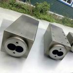 ABS Plastic Extruder Machine Parts , Extruder Barrel Material Excellent