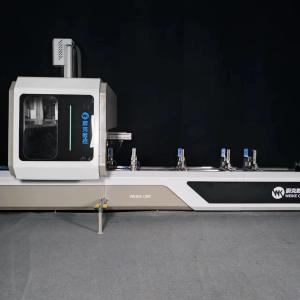 Wholesale RTCP Aluminum Window Profile Cutting Machine 7m 4 Axis CNC Mill Drill Machine from china suppliers
