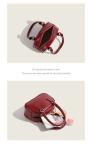 NEW FASHION HAND BAG KOREAN RETRO PU SMALL BODY BAG CROSSBODY BOWLING BAG WOMEN