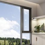 Aluminum Frame Casement Window Insect Proof Soundproof Casement Windows