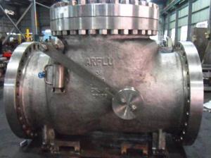 Wholesale Cast Carbon Steel Check Valve BB Duplex Renewable Seat Hard Faced With 13 CR Stellite 6 from china suppliers