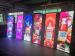 Ultra Thin Outdoor Full Color LED Display , Floor Standing Digital LED Poster
