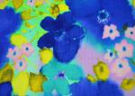 6OZ Beautiful Patterned Polyester Fabric Heat Transfer Printing For Shoes