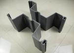 Vinyl PVC Extrusion Plastic Sheet Pile U Shaped Grey Color