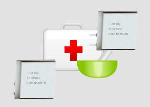 Wholesale Anti Corrosion Non Rechargeable Primary Lithium Battery 3V 3000mAh CP505050 from china suppliers
