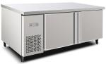 Horizontal Under Counter Fridge Freezer , 400L Stainless Steel Undercounter