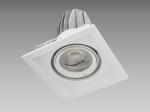 Aluminium Emergency Grille Light 30W LED Downlight For Meeting Room