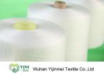 Raw White Virgin Polyester Spun Sewing Thread With Paper Cone Ne 402 Good