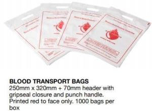 Wholesale Blood Transport Bags, first aid bag pac Pre-Printed Poly Bags For Disposing Waste. Plastic Bags For Health Applications from china suppliers
