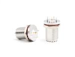 UHF Female Flange Connector Solder Attachment Thru Hole PCB