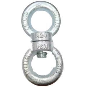 Wholesale ZINC Finish Heavy Duty Ring Type Oval Threaded Lifting Eye Nut DIN 582 for Carbon Steel from china suppliers