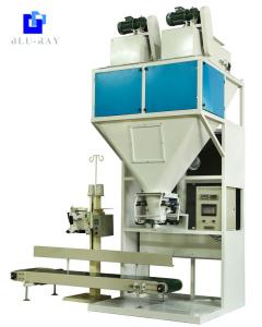 Wholesale 3KW Semi Automatic Bagging Machine 50kg Diatomaceous Animal Manure Crushed Corn Filling equipment from china suppliers