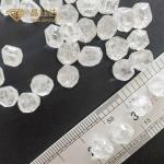 0.6-0.8 Carat HPHT Lab Grown Diamonds White Def Color Round Shape