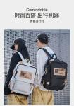 MALE BACKPACK FEMALE COLLEGE STUDENTS SIMPLE DESIGN SENSE NICHE COMPUTER BAG